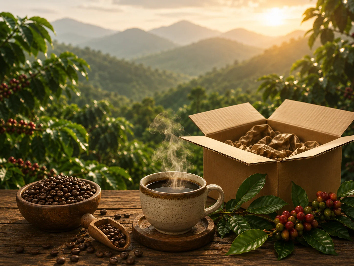 Never run out of Natureland coffee