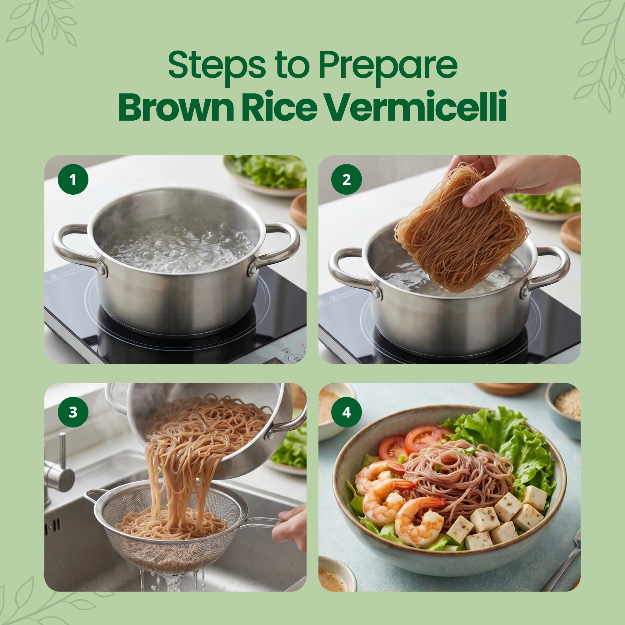 Brown Rice Vermicelli Noodles photo 5