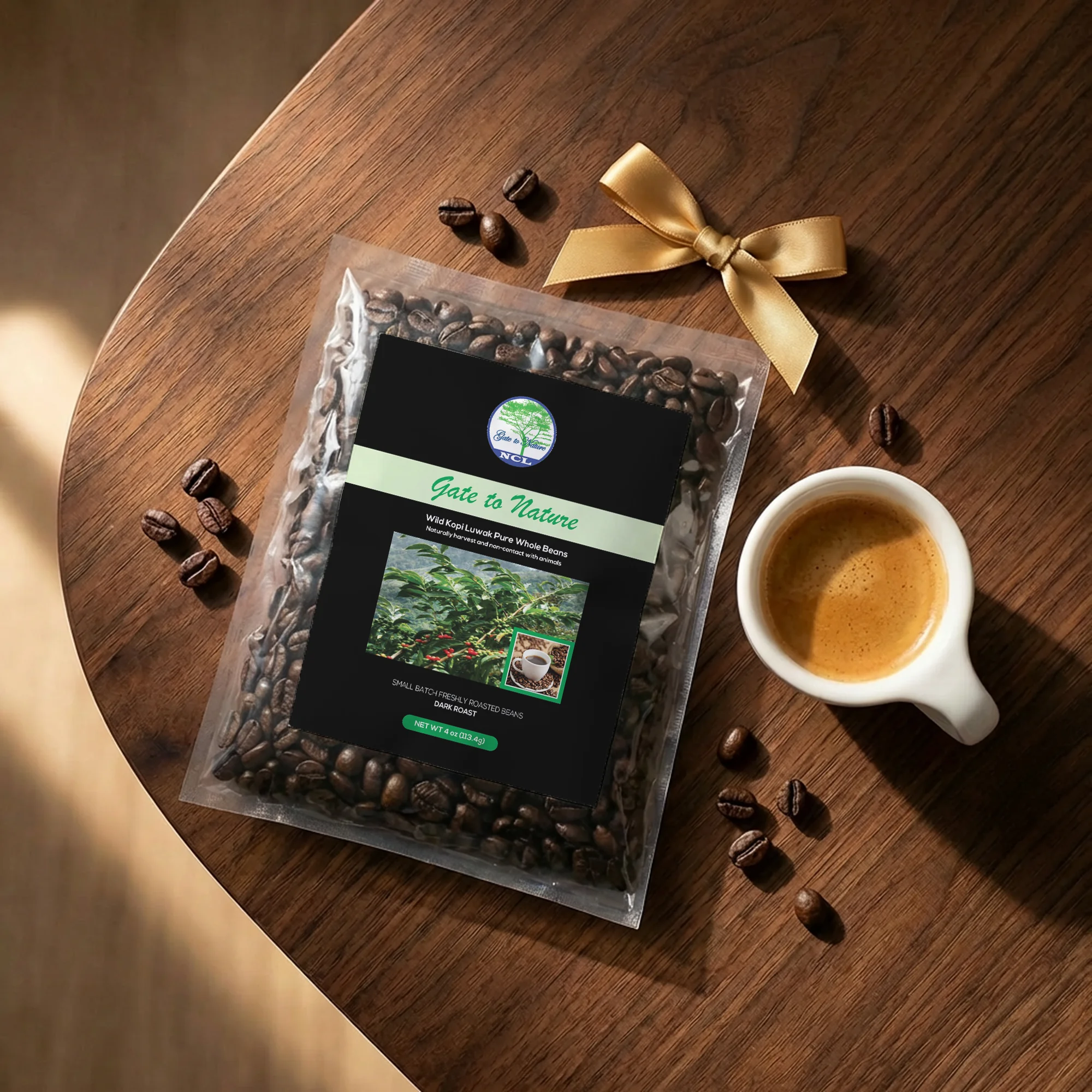 Wild Kopi Luwak Dark Roast Coffee Beans photo 2